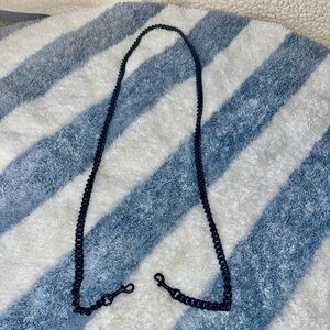 Coach Black Chain Strap